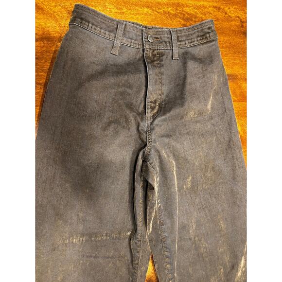 Universal Threads Women's high-rise sailor wide leg iridescent jean size 4R - Picture 7 of 7